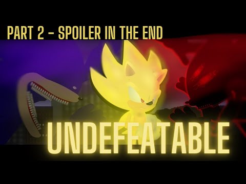 Shin Sonic vs Super Sonic (UNDEFEATABLE) - The Sonic Tapes (stick nodes)