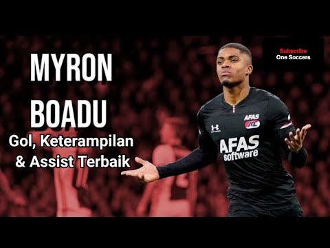 Myron boadu Gol, Keterampilan & Assist Terbaik #myron #soccerskills #skills #ligue1 #asmonaco