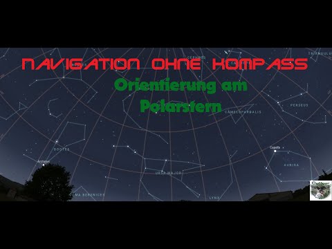 Navigation ohne Kompass- Orientierung am Polarstern