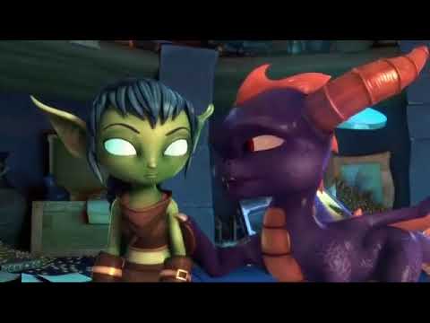 Skylanders Academy Spyro x Stealth Elf AMV One Day Too Late