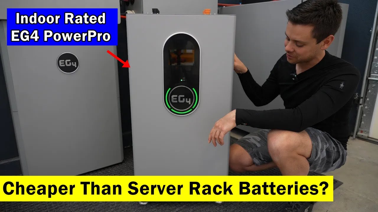 New! EG4 PowerPro Budget Model: 14.3kWh LiFePO4 Battery for $3,431