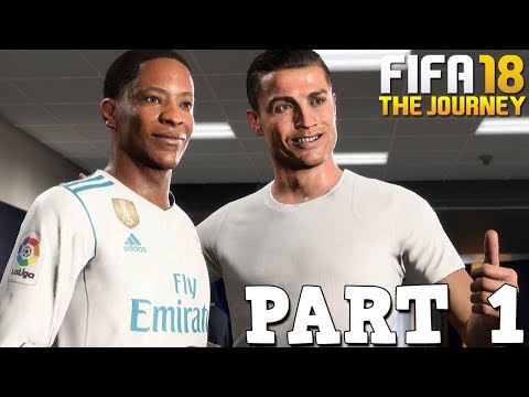 FIFA 18 The Journey Hunter Returns Walkthrough Part 1 - Real Madrid Vs Man United (PS4 Pro Gameplay)
