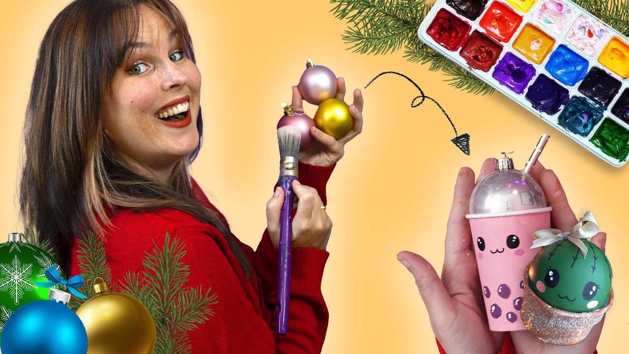 MEGA VEEL KERSTBALLEN SCHILDEREN!