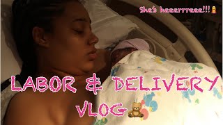 LABOR AND DELIVERY VLOG *RAW + EMOTIONAL*