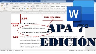 Normas APA 7ma edición en Word (BIEN EXPLICADO)