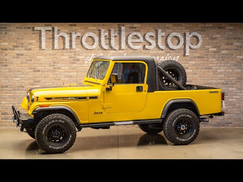 Sold: Restored 1985 Jeep CJ-8 Scrambler