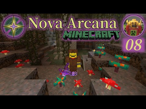 Jim in Nova Arcana Minecraft E08 - Creepy Creeper Caves!