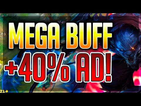 BUFF A RENGAR 40% MAS DAÑO! ES HORA DE CAZAR | League of Legends