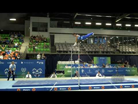 MAMMADLI Samad (AZE) - 2019 Artistic Junior Worlds, Gyor (HUN) - Qualifications Horizontal Bar