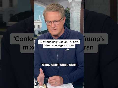 ‘Confounding’: Joe on Trump’s mixed messages to Iran