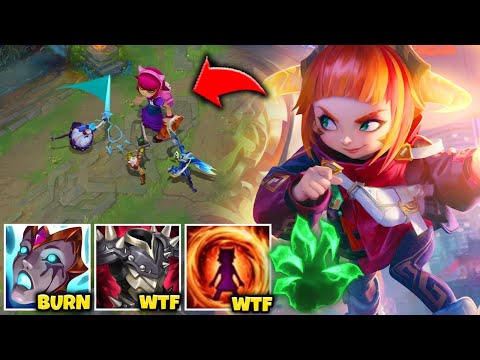 WTF?! TANK ANNIE TOP REFLECTS DAMAGE AND KILLS YOU! (HIDDEN OP) - League of Legends