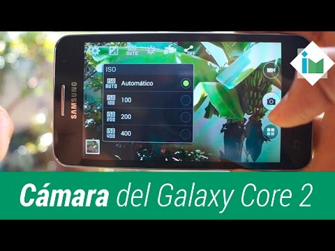 Cámara del Samsung Galaxy Core 2