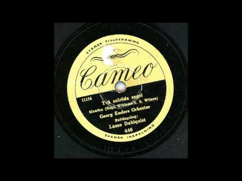 LASSE DAHLQUIST - TVÅ SOLRÖDA SEGEL