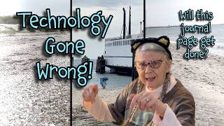 TECHNOLOGY GONE WRONG! How many things can go wrong during one journaling sesh? 🤣