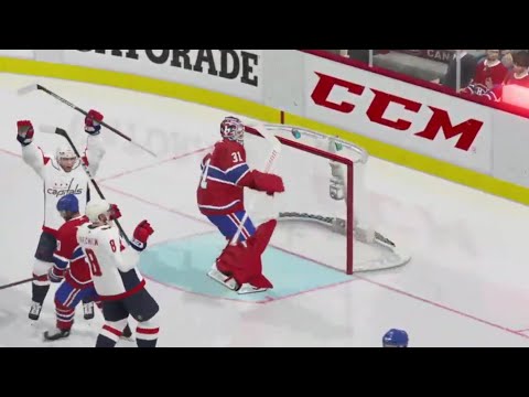 Washington Capitals - Montreal Canadiens 20 gameplay NHL21 PS4