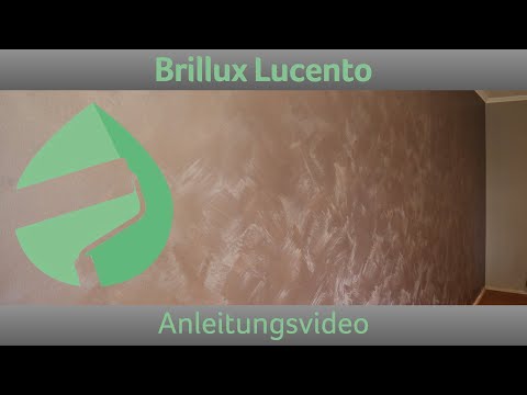 Brillux Lucento / Casino installation technique / Instructional video #painter #livingroom #design