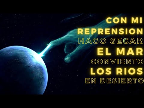 PROFECÍA BÍBLICA - DIOS puede secar los RÍOS Y MARES ¿Cómo actúa en ella? Isaías 50