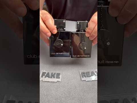 Fake vs Real Armaf Club de Nuit Man Intense Perfume