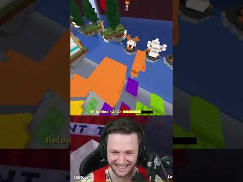 these streamers SNUCK INTO an event! #funny #youtubeshorts #minecraft