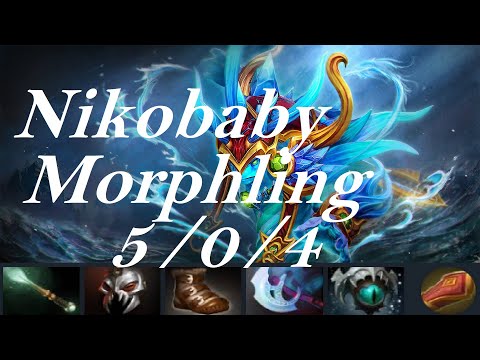 Nikobaby Morphling - too brutal, sign - Na’Vi vs Alliance game2 - OGA Dota PIT