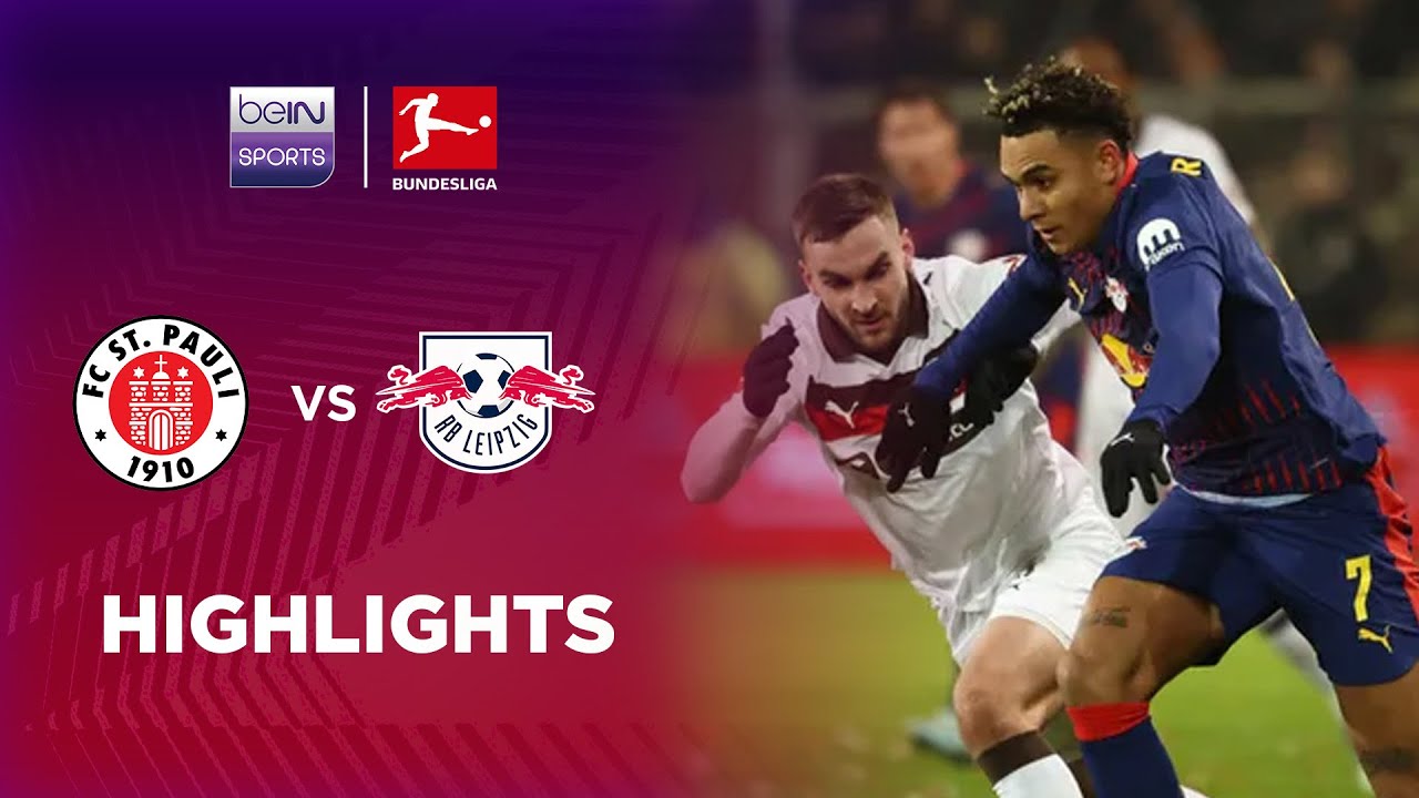 St. Pauli 1-1 RB Leipzig | Bundesliga 25/26 Match Highlights