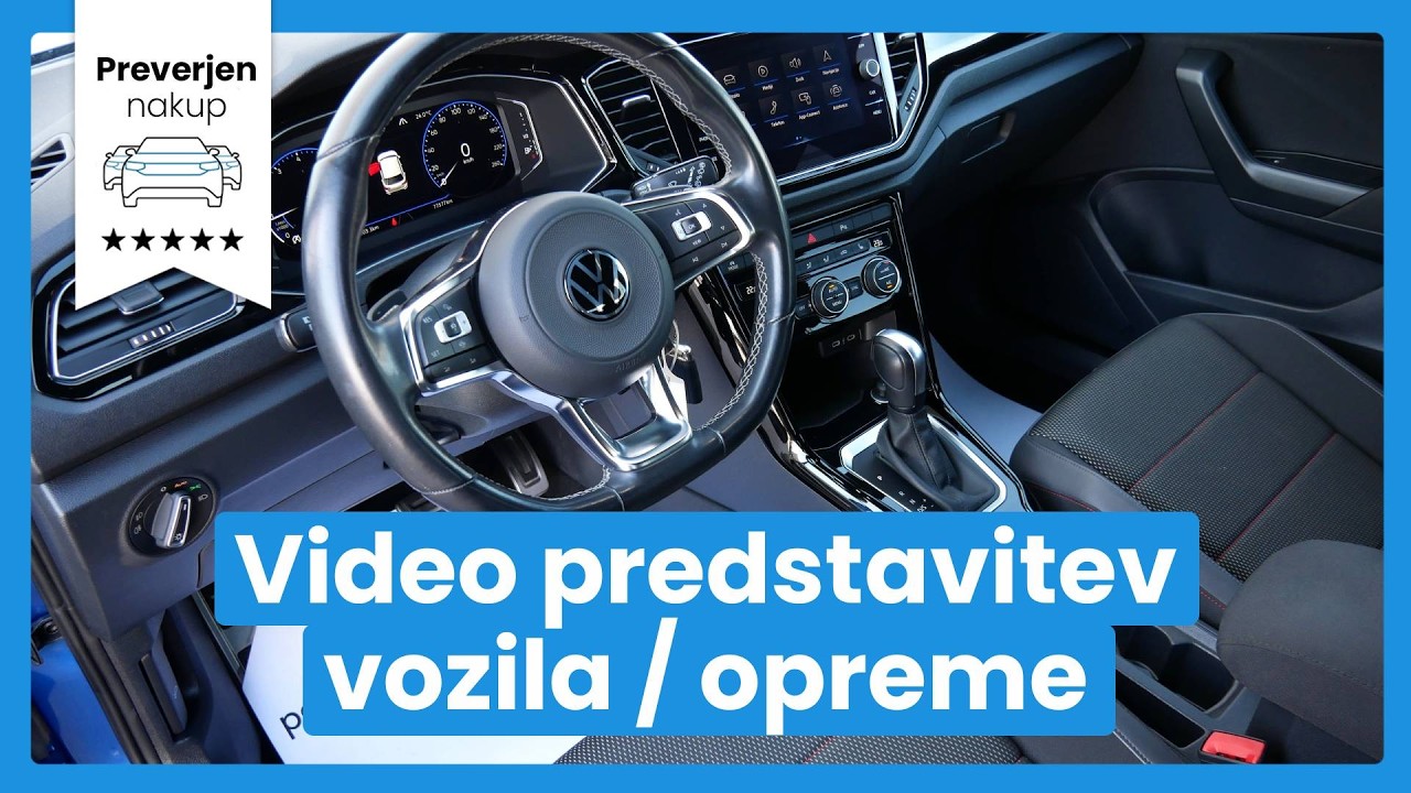 Volkswagen T-Roc 1.5 TSI Sport DSG - SLOVENSKO VOZILO