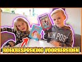 LUAN & LUCiLLA HUN BOEKBESPREKiNG VOORBEREiDEN | Bellinga Vlog #3011