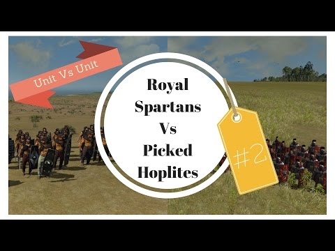 Royal Spartans V Picked Hoplites! Unit V Unit Episode 2