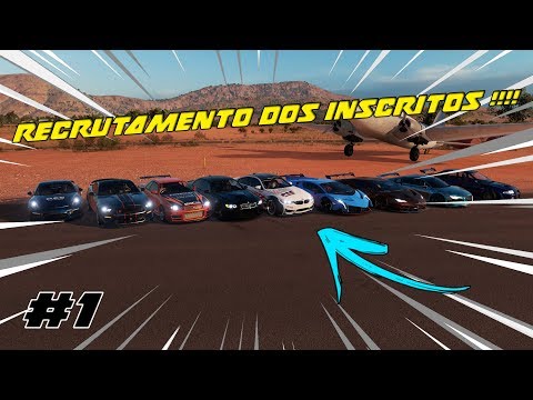 RECRUTAMENTO PROCURADOS - PARTE 1 - FORZA HORIZON 3