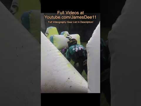 Stabbed him out! Play Paintball.