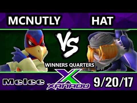 S@X 220 Melee - McNutly (Falco) Vs. Hat (Sheik, Marth) - Smash Melee Winners Quarters - SSBM