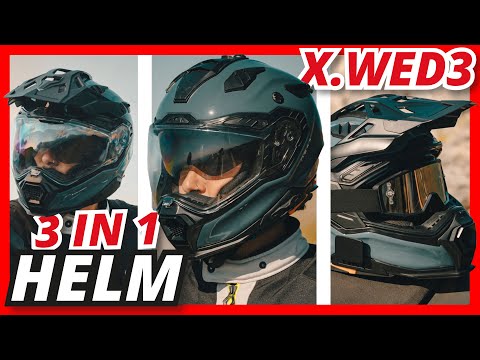 3 Motorradhelme in 1 ???? Der beste Adventurehelm?! | Nexx X.WED3