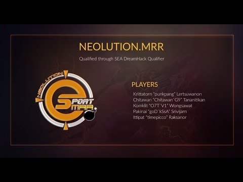 DreamHack Summer 2015 Team Spotlight - Neolution eSports.MRR