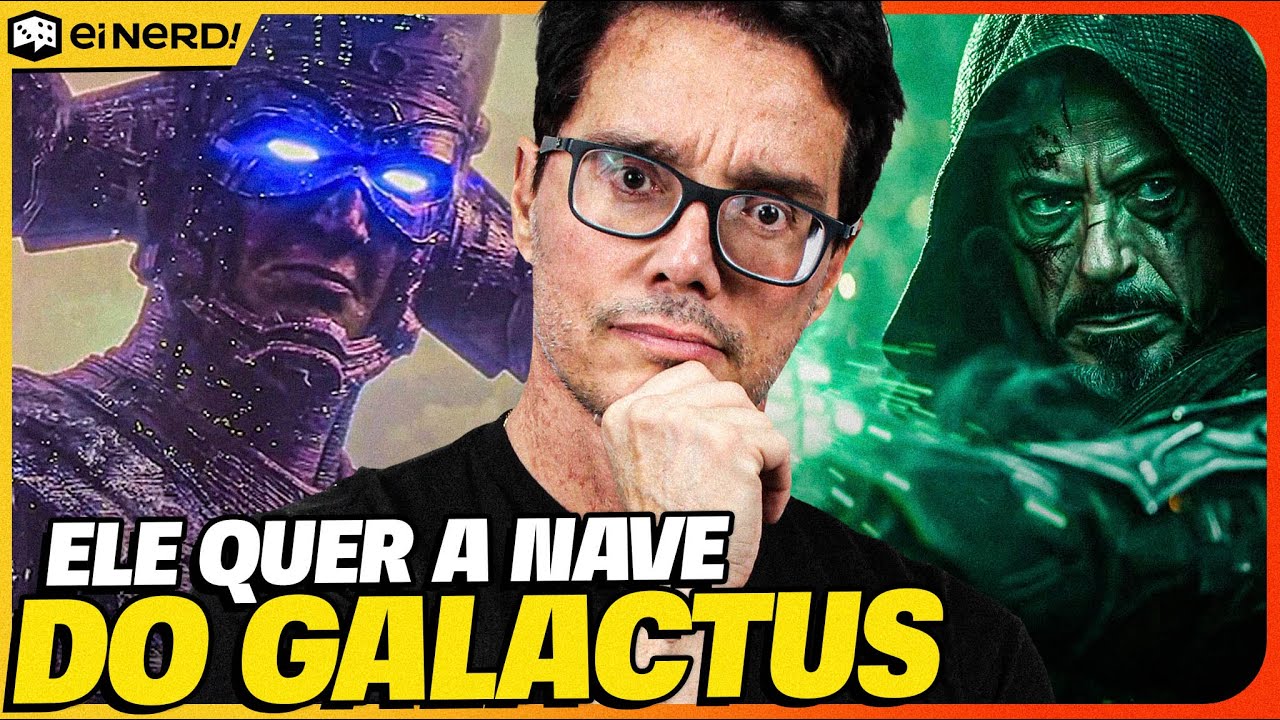 DOUTOR DESTINO VAI ROUBAR A NAVE DO GALACTUS EM VINGADORES DOOMSDAY!