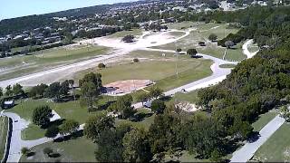 preview picture of video 'QR X350 COPPERAS COVE TEXAS CITY PARK WALKERA AFTERNOON FREE FLIGHT'
