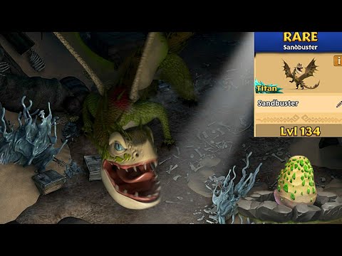 Sandbuster Max Level 134 Titan Mode - Rare - Dragons:Rise of Berk