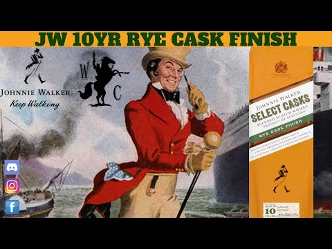 Johnnie Walker Select Casks 10 Year Rye Cask Finish Blended Scotch Tasting and Review