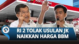 Gibran Tegaskan Tolak Usulan JK, Pemerintah Tak Akan Naikkan BBM karena Tak Sesuai Perintah Prabowo