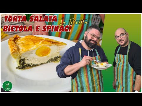TORTA SALATA BIETOLA E RICOTTA - idea per PASQUA E PASQUETTA - Ricetta facile e veloce