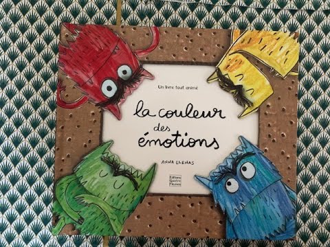 ⭐️La couleur des émotions (Anna Llena) - livre animé