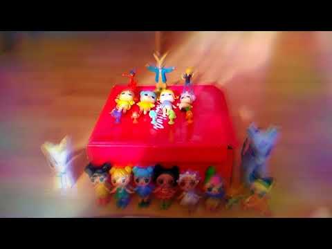 Am jucării de la L.O.L supres, buburuza și aidrien și ponei