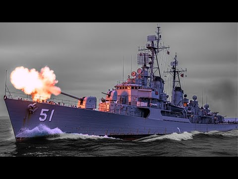 The FLETCHER MASSACRE — The 5-Inch Guns That "DELETED" Japanese Bases Overnight — WW2