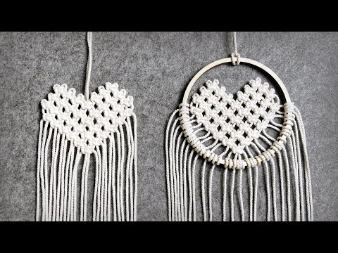 WAVY CELTIC HEART PATTERN MACRAME BRACELET TUTORIAL PULSERA MACRAMÉ