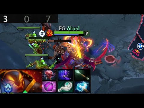 Abed - Ember Spirit | Evil Geniuses vs T1  (game 2) BO2 | The International 2021