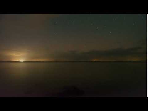 30.09.2016 - Schwaches fotografisches Polarlicht an der Ostsee