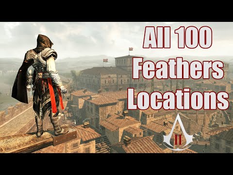 Assassin's Creed II - All 100 Feathers Locations - Collectibles