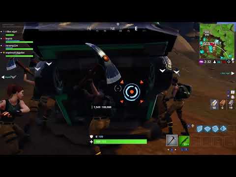 Destroying the Ice Cream truck in Dusty Divot