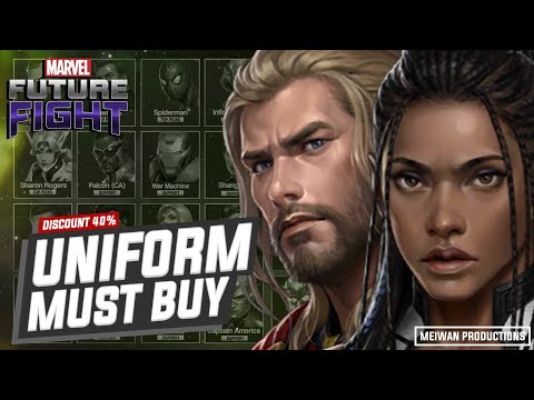 Uniform Rekomendasi Untuk Mode Dispatch Mission Special Discount 40% - Marvel Future Fight