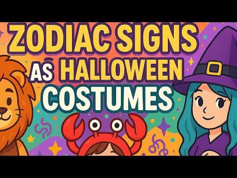 Zodiac Signs As Halloween Costumes 😅