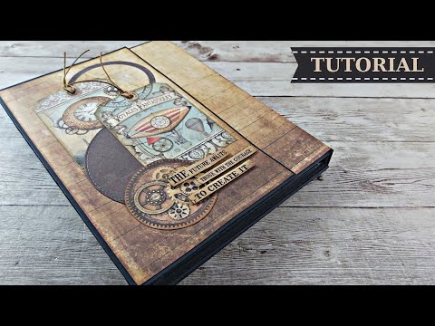 Interactive mini album tutorial|Marina Manioti